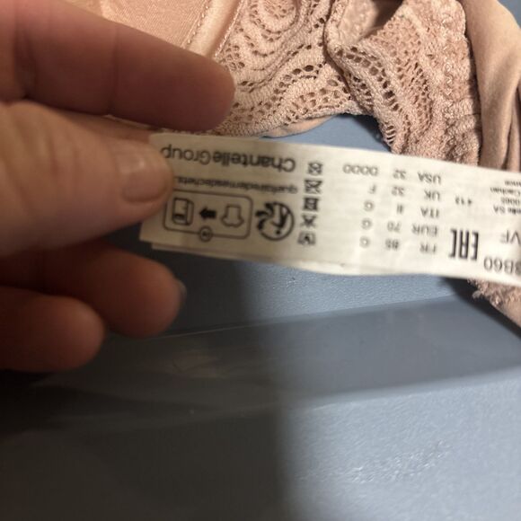 Chantelle T-Shirt bra C13B60 C Jolie Memory Foam size 32dddd NudeCustom Coverage - Picture 4 of 8